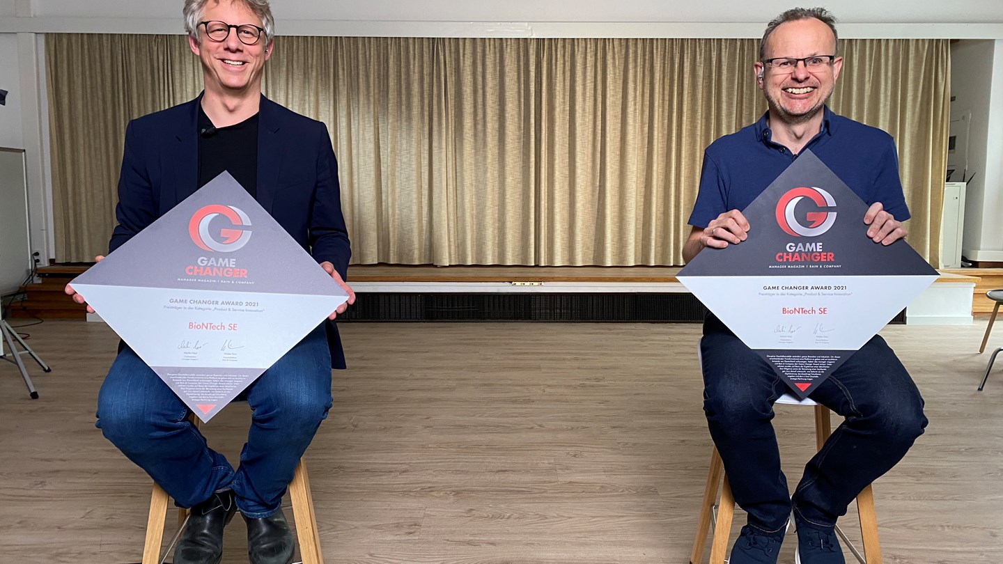 Game Changer Award 2021 BioNTech